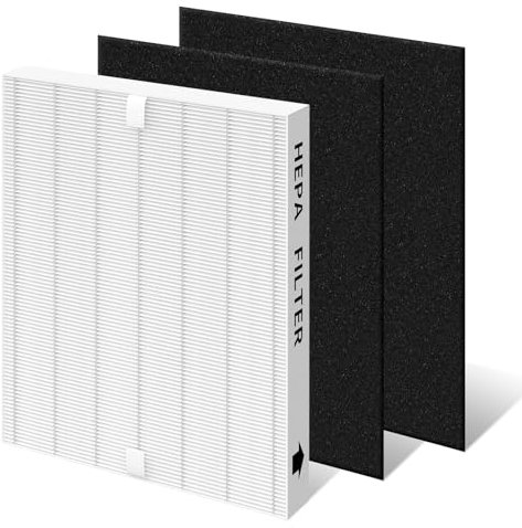 imeccalive AP-1512HH Filterset Ersatz für Coway Airmega AP-1512HH und 200M Luftreiniger, 1 True HEPA und 2 Carbon-Vorfilter, im Vergleich zu Teilenummer 3304899