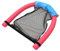 Schwimmender Stuhl Mit Netz, Nudelstuhl, Poolnudel Stuhl Schwimmstuhl Wassernetz U-Sitz Flexibler Tragbarer, Schwimmendes Bett, Stuhl, Wassersitz Zum Sitzen, Schwimmen Für Erwachsene Und Kinder
