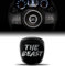 3D-Silikon-Aufkleber Kompatibel mit FIAT 500 Emblem Lenkrad Badge Zubehör Teile Abziehbilder Lenkrad Dekoration VF 5