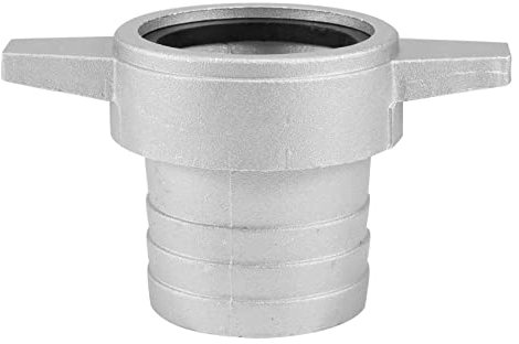 Qyrugcxs Water Pumps Fittings 2 Inch Aluminum Pipe Connecting Wrench with Rubber Gasket Pump Connector Pipe Fitting