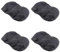 Umsoxhy 4X de Asiento de Tractor CortacéSped Universal para Montar Almohadilla de Confort Acolchada Bolsa de Almacenamiento Mediana