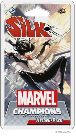 Fantasy Flight Games, Marvel Champions: LCG – Silk, Helden-Erweiterung, Expertenspiel, 1-4 Spieler, ab 12+ Jahren, 30-120 Minuten, Deutsch