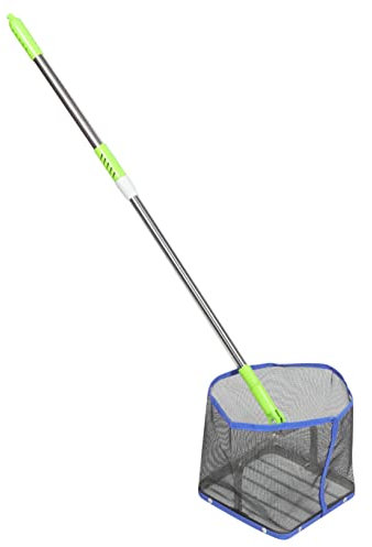 GALPADA Raccoglitore Palline Tennis Tavolo Portatile Regolabile con Molla Resistente Rete Pong Estensibile per Facile Raccolta Senza Piegarsi per Esercizi e Partite