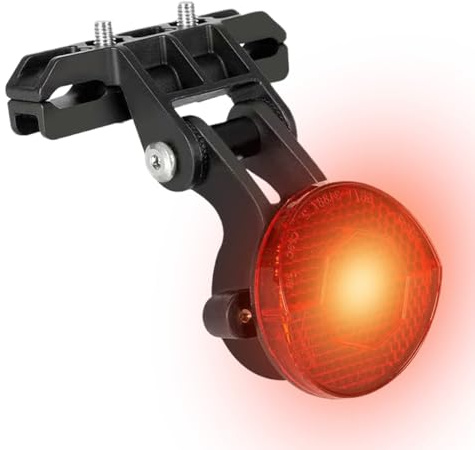 Fahrrad-Tracker-Halterung, Diebstahlsicherung für Sattelrohr, wasserdicht und staubdicht, mit Reflektoren für Roller und mehr Sicherheit