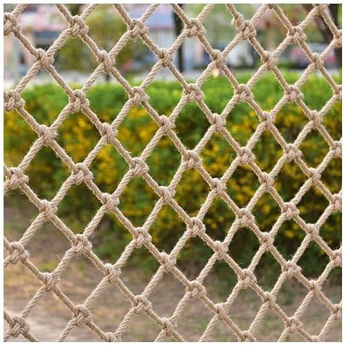 BZPOVB Bird Rope Net Pet Climbing Bird Toys Cargo Net Rope Mesh Net Rope Swing Rope Safety Netting Rope Netting Heavy Duty Cargo Net Climbing Rope,Support Customization(Size:0.5mx1m(1.6x3.2ft))