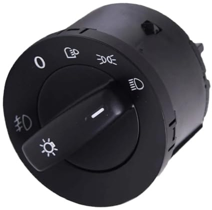 CYBSFKJ Interruttore fari Interruttore luci for Golf 5 MK5 Passat B6 2006 2007 2008 2009 2010 2011 2012 2013 2014 2015