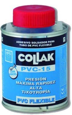 Collak pvc-15 - Adhesivo para tubo pvc-15 flexible 250ml pincel