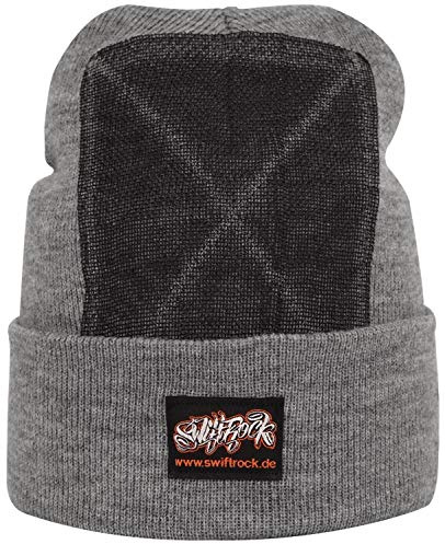 Rocking Gear Swift Rock Classic Break Dance Headspin Beanie (Hellgrau/Sport Gray)