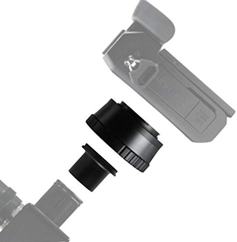 Astromania T T2 Objektiv auf Fuji FX Mount Kamera-Adapter und M42 auf 3,2 cm Teleskopadapter (T-Mount) – Universal Screw in für X-T1 X-A1 X-E2 X-M1 X-E1 X-PRO1