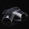 Professional Clear Nail Tips Refill Pack of 50 (Size 5, Clear Tips)