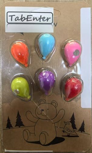 TabEnter Magneti decorativi per frigorifero, perfetti per casa, ufficio, uso personale (12 palloncini)