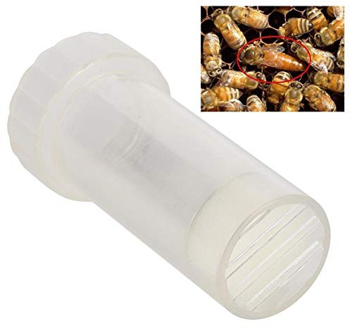 Zerodis Queen Bee Marking Cage, Marking Marker Cage Bottle Bee Catcher Holder Beekeeper Tool Accessory