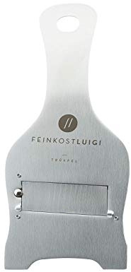 Feinkost Luigi - Edelstahl Trüffelhobel mit glatter Klinge