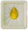 Jewelryonclick Natürliche Bangkok Saphir Birnenform Zertifizierter Gelb losen Edelstein 5 Karat zum Herstellen von Schmuck astrologisch Birthstone