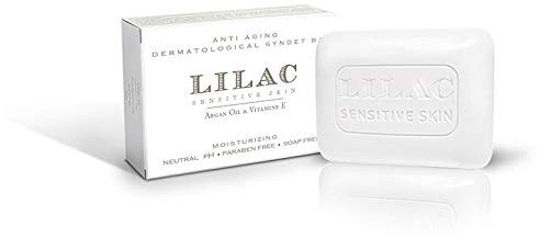 Lilac Anti Aging Dermatological Syndet CLEANSING BAR Seife Soap-free, paraben free and pH neutral 100 gr.