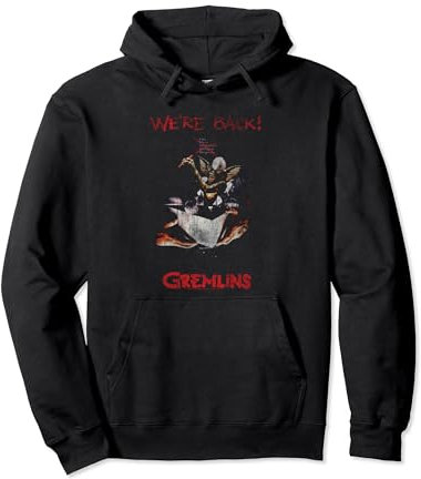 Gremlins Distressed Spike Poster Pullover Hoodie