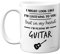 Stuff4 Guitar Gifts for Men Women - in My Head I'm Playing My Guitar - Music Gifts for Guitarists Players, Funny Novelty Musicians Presents, 11oz Ceramic Dishwasher Safe Premium Mugs