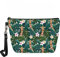 Kuiaobaty Kosmetiktasche für Frauen Make-up-Tasche für Geldbörse Reise Große Kapazität Waschtasche Kulturtasche Mädchen Beauty Bag, Giraffe und Blume