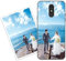 Sunrive Personalisierte Hülle kompatibel mit LG Q7 Silikon,Transparent Handyhülle Benutzerdefiniert Weicher Etui mit Eigenem Foto Bild Text Individuelle