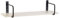 goodsforbusiness GmbH Wandregal mit Regalwinkeln, Regalboden B60 x T20 x H1,8cm, Schweberegal versch. Farben | Hängeregal Büroregal Wandboard Bücherregal Regal für Büro, Laden, Flur (Ahorn)