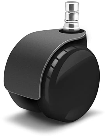SITWELL STEIFENSAND Premium Bürostuhlrollen groß für Teppiche – Sitzlastgebremst, Langlebig, 5er-Set