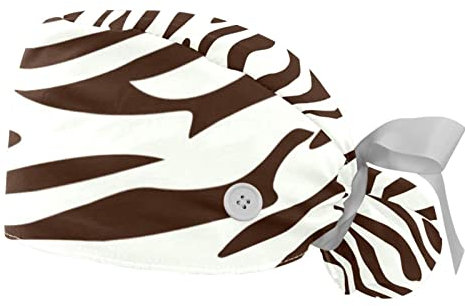 CHENZZZZ 2 Stück Raffhalter Hüte mit Knopf und Schweißband Arbeitskappe farbige Eule, Farbe3, One size