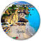 Spain European Balcony，Nerja Fridge Refrigerator Magnet Decorative Magnet Sticker Travel Souvenir Collection Tourist City Gift Whiteboard Kitchen