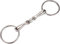 Equinate Wassertrense Edelstahl 16mm doppelt gebrochen 13,5cm - Anatomisch geformtes maulfreundliches Gebiss mit sanfter Einwirkung - Lasergravierte Größenangabe