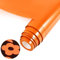 NANAPLUMS Plotterfolie Textil, Neuer 3D-Puff-Vinyl- 30,5 x 100 cm Puff HTV Vinylrolle für T-Shirts, 3D-Puff-Hitzetransfer-Vinyl, Einfach zu schneiden, zu entgittern und zu übertragen, Orange-Rot