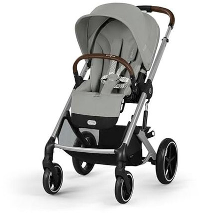 Cybex Gold PU1 Balios S Lux Kinderwagen, Steingrau