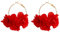 KBRPEY Pendientes Mujer Plata 925 Pendientes de Aro en Forma de Flor de Rosa Hipoalergénicos Elegante Gota Statement Florales Pendientes Dorados Regalos Joyas Joyeria Fiesta Niñas