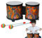 Bongo Drum – Bongo-Akkus für Schlaginstrumente | Schlaginstrument für Musikinstrumente, Musikinstrumente, handgefertigte Trommel für