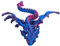 Drache bedruckt, Drache, bedruckt in – Spielzeug mit Gelenken, 33 cm (13 Zoll) | Executive , flexible Drachenfigur, Drachenspielzeug für Neujahr, Weihnachten, Geburtstag