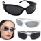 Vidsmow 3 PCS Futuristische Sonnenbrille, Space Brille und Alien Brille Set für Partys, Cosplay und Halloween, Modische Funbrille für Erwachsene und Kinder (15,3 x 14,5 x 4,2 cm)