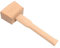 DIYEAH Holzhammer für Holzbearbeitung Buchenholz Klüpfel Ergonomisches Design für DIY Projekte und Lederhandwerk Langlebiges und Sicheres Werkzeug für Schreiner