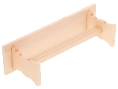 Generisch Holztisch Und Stuhl Modell Miniaturen Möbel Rollenspiel Puppenhaus Sessel Bank Feengarten Stuhl Stühle Puppenhaus Zubehör Puppenhäuser Puppenhaus Puppenhaus