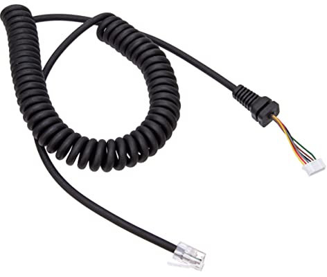 IWOWHERO Dtmf Hand Microphone Cable Awg Wire Mic Radio Microphone Cable Accessory