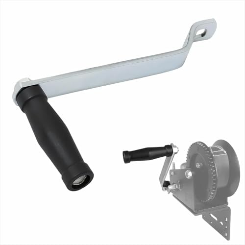 HWIMARINE Poignée de rechange pour treuil de remorque de bateau - Manche à manivelle avec prise antidérapante, accessoire marin durable pour voilier, 1 pièce (20 cm)