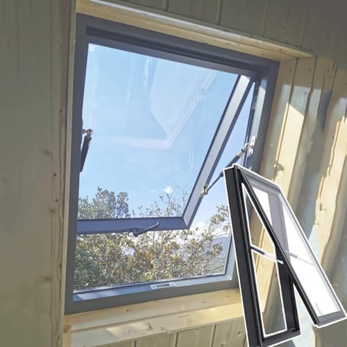 Dachausstiegsfenster Dachfenster, Dachfensterabdeckung, Dachausstiegsluke for Kellerfenster(65x90cm/25.6x35.4in)