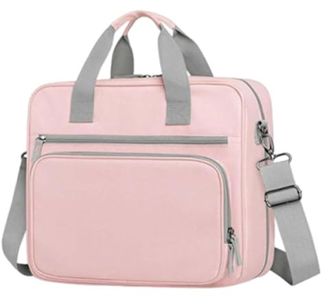 Reißverschlussordner mit 3 Ringen, 2 Zoll (5 cm) Ringdurchmesser, wasserdichter 600D Oxford Stoff, tragbare Organizer-Tasche für Büro, Schule, Zuhause