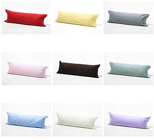 Bolster Pillowcases 100% Polycotton Blend product 6 Feet (72), Chocolate