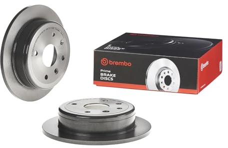 2x BREMSSCHEIBE COATED DISC LINE VOLL Ø 258 MM (08.A872.11) BREMSSCHEIBEN Hinten von Brembo (Set08.A872.11) Bremsanlage Bremsscheibenset, Scheibenbremse, Satz, Bremsscheibensatz