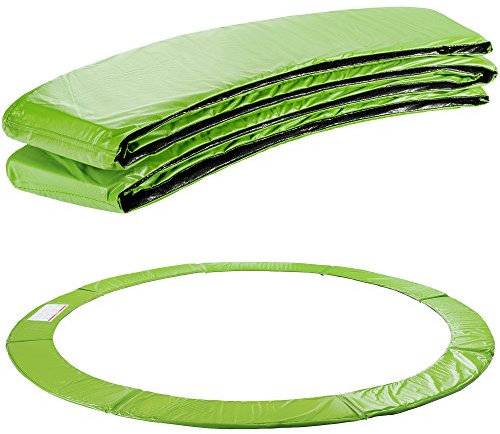 Arebos Trampolin Randabdeckung Federschutz Ø 305 cm | Trampolin Randschutz | Trampolinzubehör aus PVC und PE | Reißfest | Federabdeckung 100% UV-beständig & wasserabweisend | Hellgrün