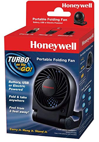 Honeywell HTF090B Turbo on The Go Personal Fan, 4 Packages