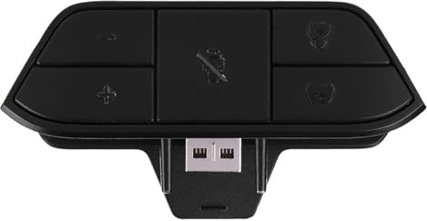 Adaptador de Auriculares, Adaptador Universal de Auriculares Estéreo Convertidor de Auriculares con Control de Juego y Sincronización de Sonido Estéreo