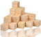 Wohlstand Holzwürfel 30 Stück,Bastelwürfel30x30x30mm,Natürlich Unfertige Holzblöcke,Holzwürfel Blanko Deko Holz Basteln Holz Quadrat Würfel Natur Deko zum Basteln Malen DIY Handwerk Dekoration