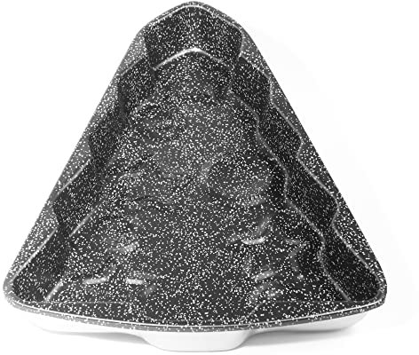 NAMAI Teglia Albero di Natale, Stampo Torta Natale, Alluminio Antiaderente Effetto Pietra Elegante, Resistente e Durevole, Misure 40cm Lunghezza 4,7cm Altezza