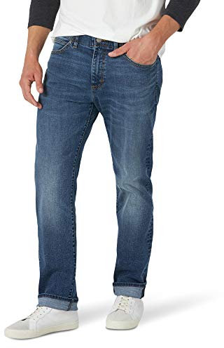 Lee Herren Jeans Athletic Tapered XM, Regular Fit, Tapered Leg, Wipeout, 32W / 30L