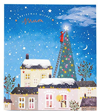 Weihnachtskarte für Mütter – Weihnachtskarte für Mama – modernes festliches Design