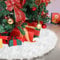Tappeto Albero di Natale, Copri Base Albero Natale, Gonna Albero di Natale, Facile da Pulire e Riutilizzabile,Falda de árbol de Navidad (90cm)